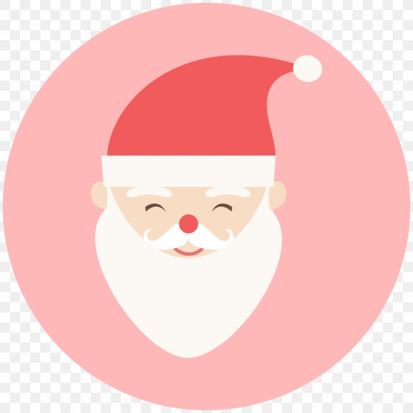 Santa Claus Christmas Clip Art, PNG, 1024x1024px, Santa Claus, Cheek, Christmas, Christmas Ornament, Fictional Character Download Free