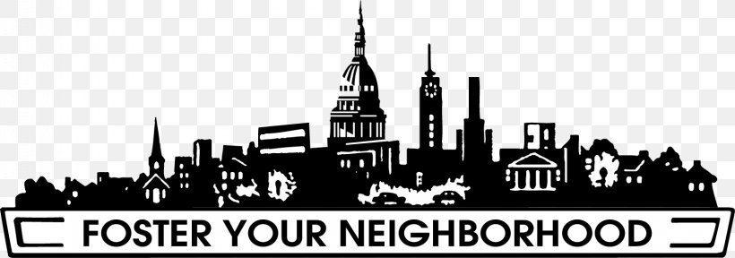 Neighbourhood Logo Lansing Cascading Style Sheets Neighborhood Association, PNG, 1560x549px, Neighbourhood, Black And White, Block Party, Board Of Directors, Brand Download Free