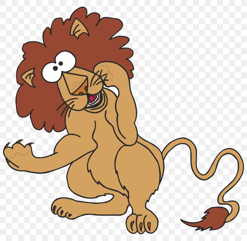 Lion Cartoon Clip Art, PNG, 800x800px, Lion, Animal Figure, Beak, Big Cats, Carnivoran Download Free