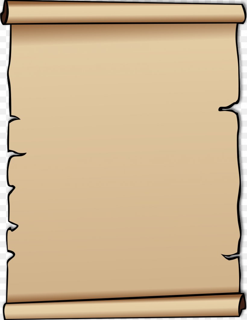 Scroll Clip Art, PNG, 850x1100px, Scroll, Art, Brown, Drawing, Free Content Download Free