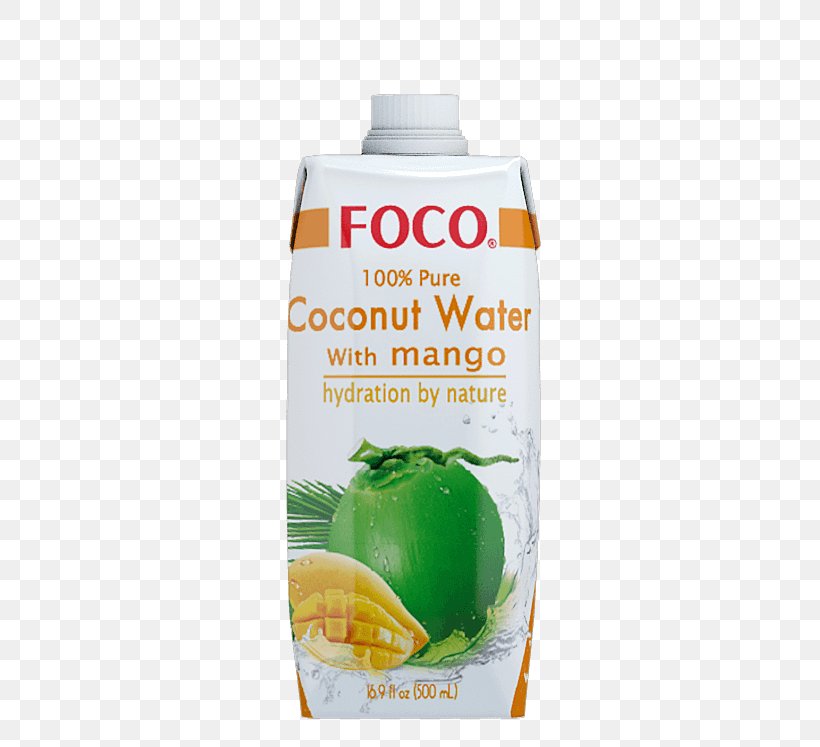 Coconut Water Juice Thai Cuisine Sports & Energy Drinks, PNG, 747x747px, Coconut Water, Citric Acid, Coconut, Drink, Fizzy Drinks Download Free