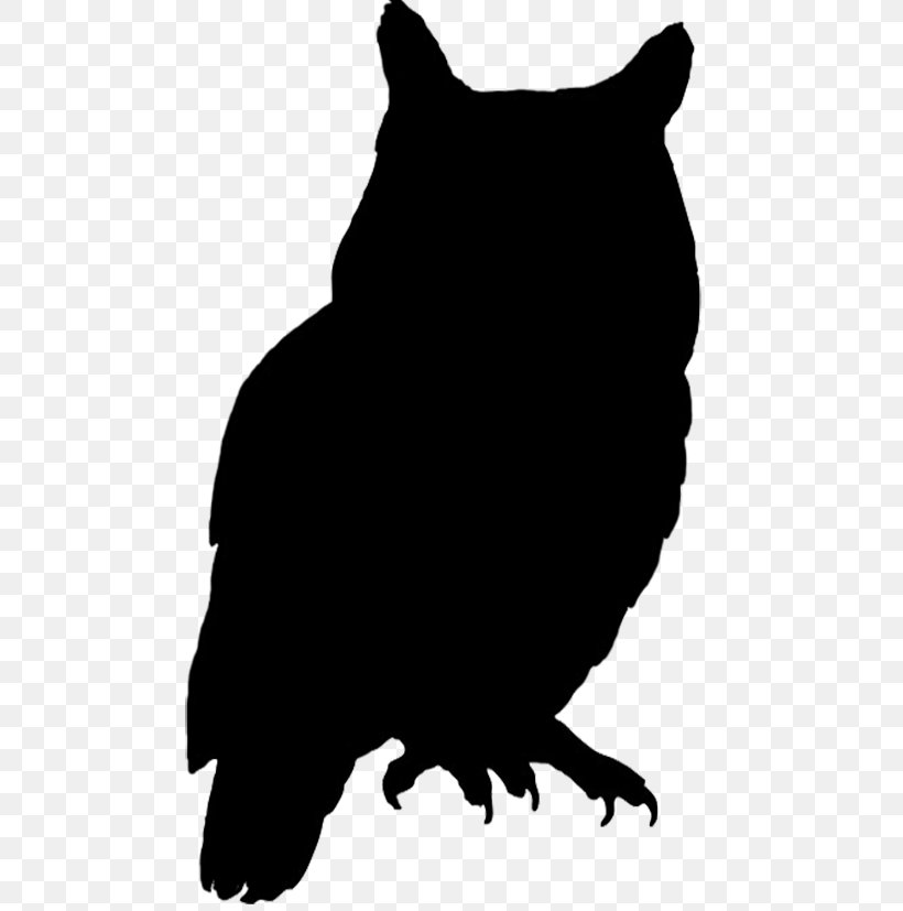 Owl Bird Silhouette Clip Art, PNG, 554x827px, Owl, Art, Beak, Bird, Bird Of Prey Download Free