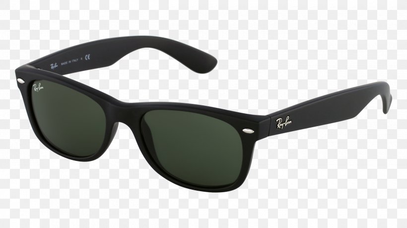 Ray-Ban New Wayfarer Classic Ray-Ban Wayfarer Sunglasses Ray-Ban Original Wayfarer Classic, PNG, 2500x1400px, Rayban New Wayfarer Classic, Aviator Sunglasses, Brand, Eyewear, Glasses Download Free