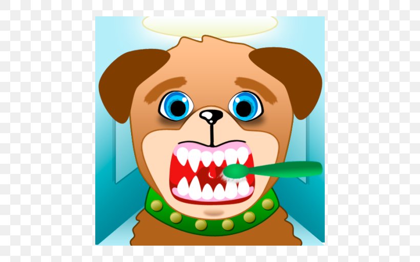 Animal Dentist Games Dentist Doctor Games Puppy My Home Decoration Game, PNG, 512x512px, Puppy, Android, Carnivoran, Cartoon, Dentist Download Free