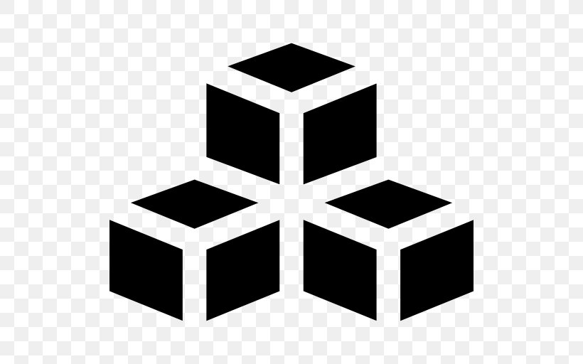 Share Icon Three-dimensional Space Uitslag Cube, PNG, 512x512px, Share Icon, Augmented Reality, Black And White, Cube, Geometry Download Free