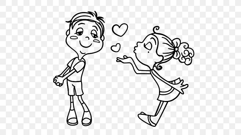 Drawing Kiss Coloring Book, PNG, 600x460px, Watercolor, Cartoon, Flower, Frame, Heart Download Free