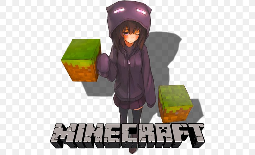 Minecraft Mojang Video Game Game Server Jinx, PNG, 500x500px, Minecraft, Clay, Computer Servers, Enderman, Fictional Character Download Free