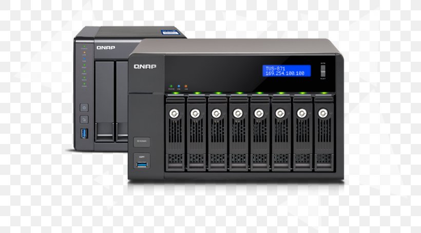 QNAP TVS-871 NAS Server, PNG, 768x453px, Qnap Tvs871, Audio Receiver, Computer Network, Computer Servers, Data Storage Download Free