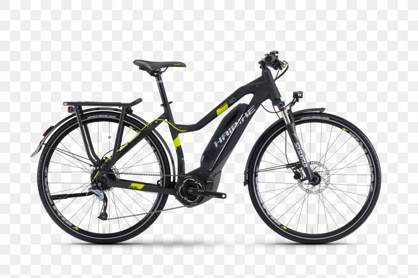 Electric Bicycle Haibike SDURO Trekking 6.0 (2018) Trek Bicycle Corporation, PNG, 2400x1600px, Electric Bicycle, Bicycle, Bicycle Accessory, Bicycle Drivetrain Part, Bicycle Frame Download Free