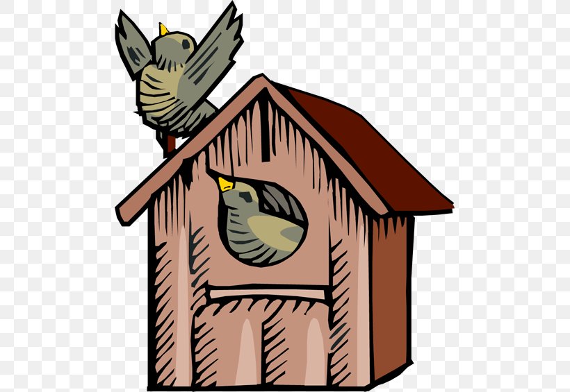 Bird Nest Box Clip Art, PNG, 489x565px, Bird, Birdhouse, Cartoon, Drawing, Facade Download Free