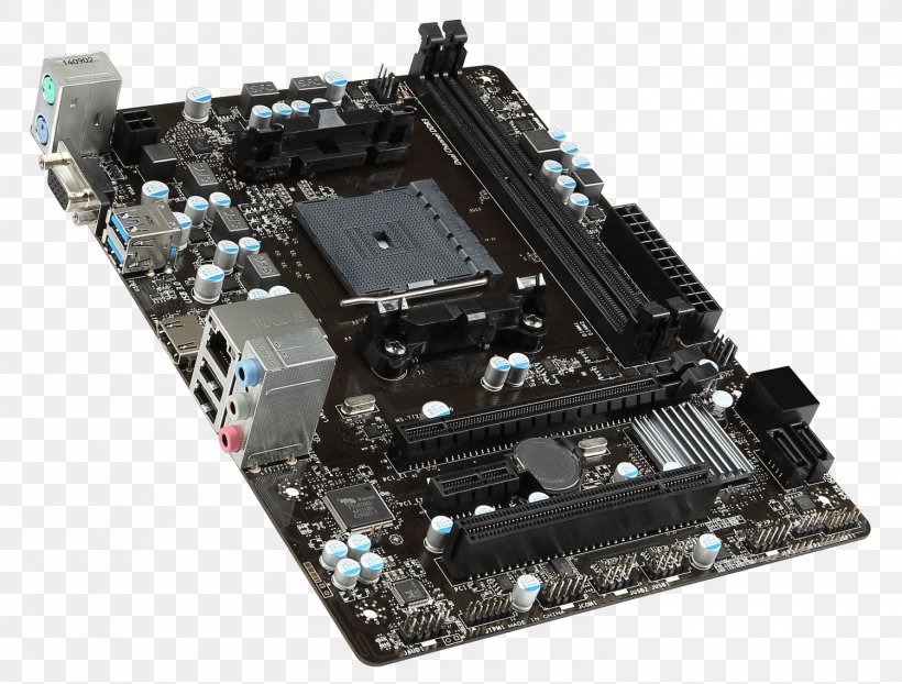 Motherboard Socket FM2+ MicroATX MSI, PNG, 1500x1139px, Motherboard, Accelerated Processing Unit, Atx, Central Processing Unit, Computer Download Free