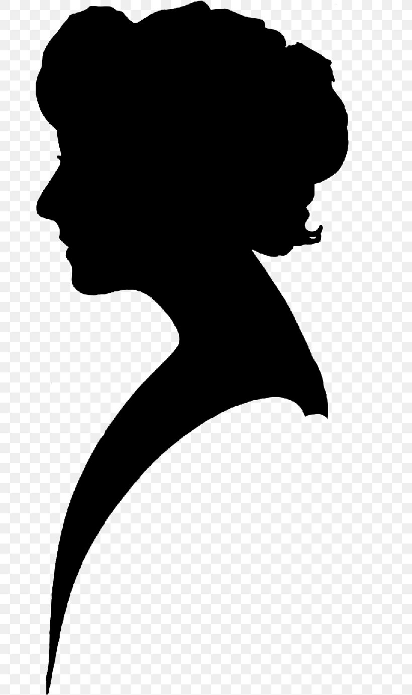 Silhouette Nose Black-and-white Neck, PNG, 679x1381px, Silhouette, Blackandwhite, Neck, Nose Download Free