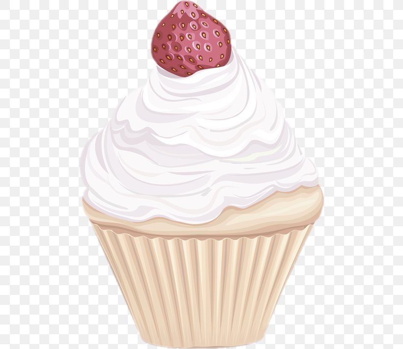 Cupcake Strawberry Cream Cake Layer Cake Yule Log, PNG, 499x710px, Cupcake, Baking, Baking Cup, Birthday Cake, Butter Download Free