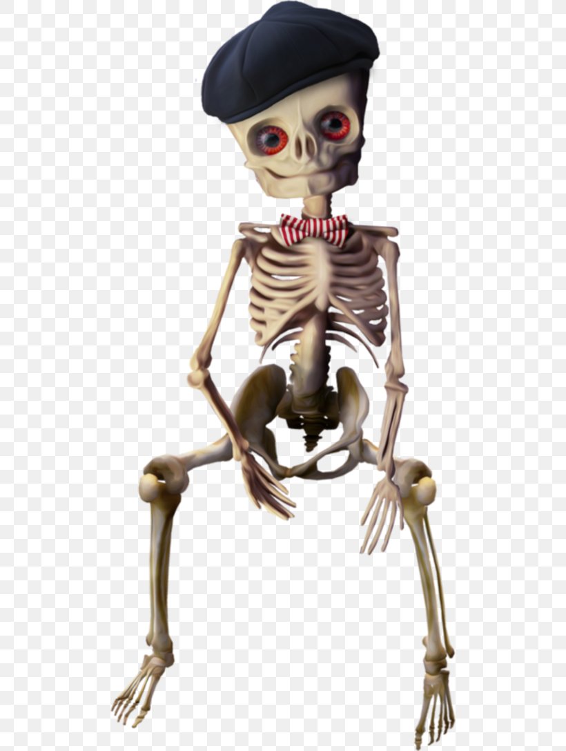 Halloween Skeleton Computer Party Clip Art, PNG, 500x1087px, Halloween, Bone, Computer, Festival, Ghost Download Free