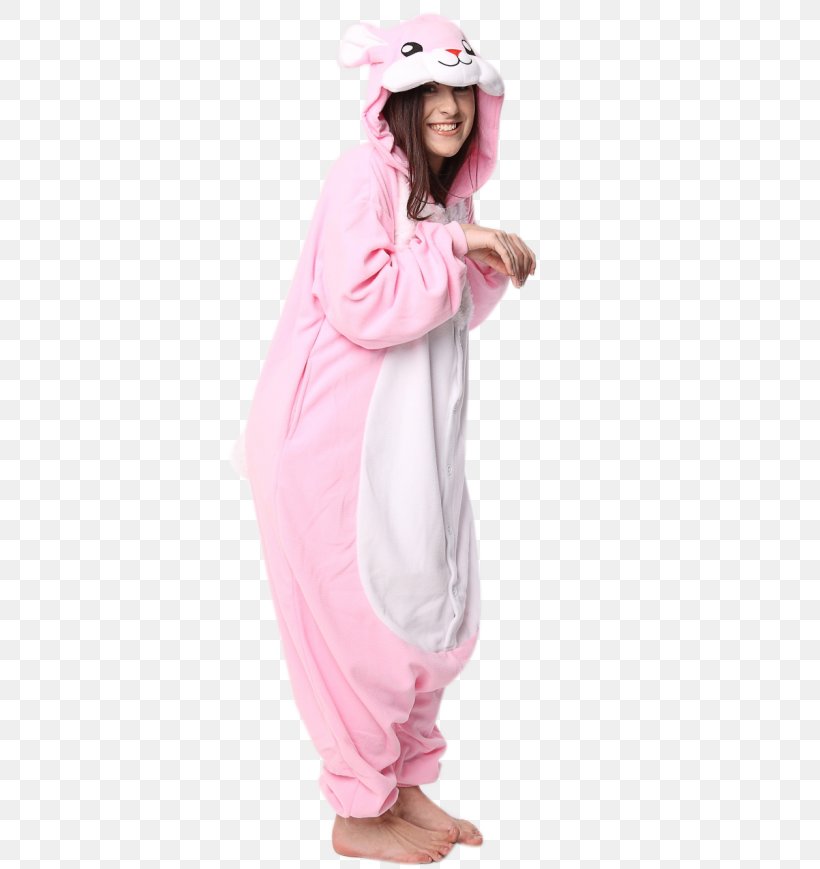 Pajamas Onesie Kigurumi European Rabbit Costume, PNG, 650x869px, Pajamas, Adult, Boilersuit, Carnival, Clothing Download Free