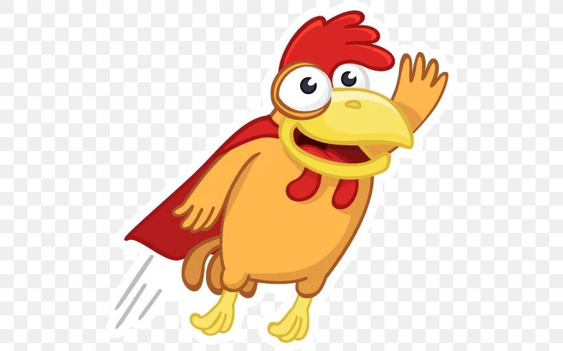 Cartoon Chicken Rooster Bird Beak, PNG, 512x512px, Cartoon, Beak, Bird, Chicken, Rooster Download Free
