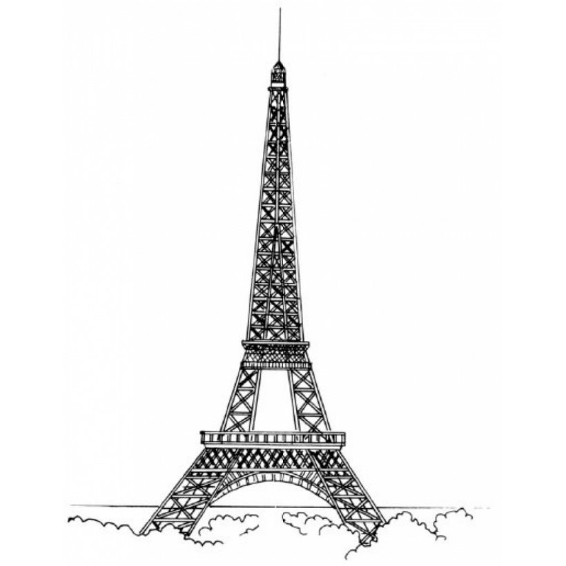 Eiffel Tower Big Ben Drawing Painting, PNG, 1024x1024px, Eiffel Tower, Art, Art Museum, Big Ben, Black And White Download Free