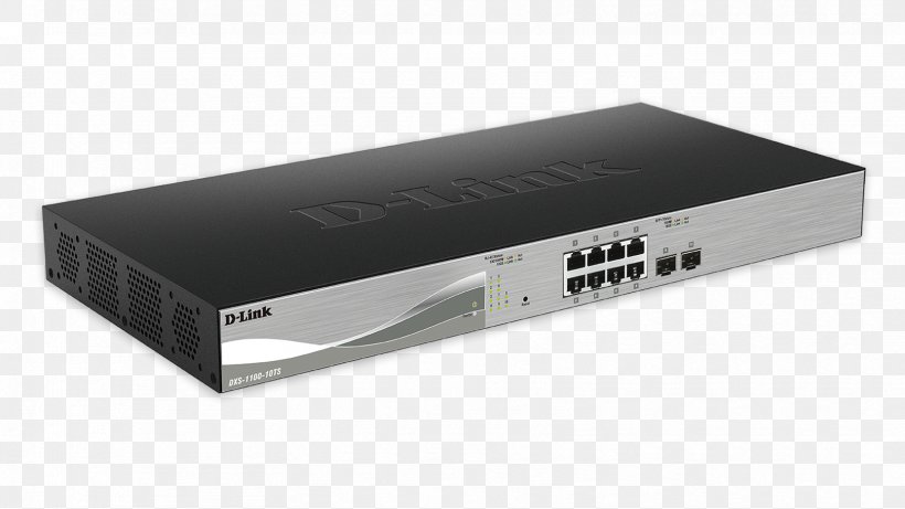 10 Gigabit Ethernet Network Switch D-Link Port, PNG, 1664x936px, 10 Gigabit Ethernet, 19inch Rack, Dlink, Electronic Device, Electronics Accessory Download Free