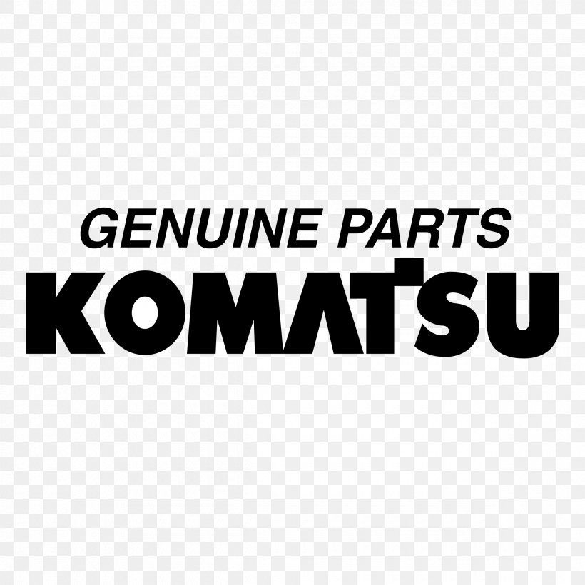 Komatsu Limited Logo Vector Graphics Symbol Brand, PNG, 2400x2400px, Komatsu Limited, Area, Black, Brand, Cdr Download Free