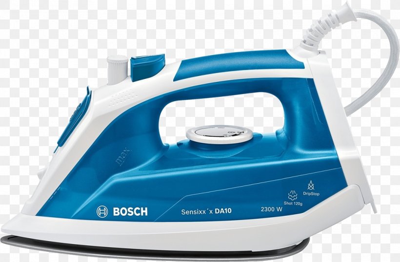 Clothes Iron Blue Home Appliance Robert Bosch GmbH Small Appliance, PNG, 1088x714px, Clothes Iron, Blue, Color, Electricity, Hardware Download Free