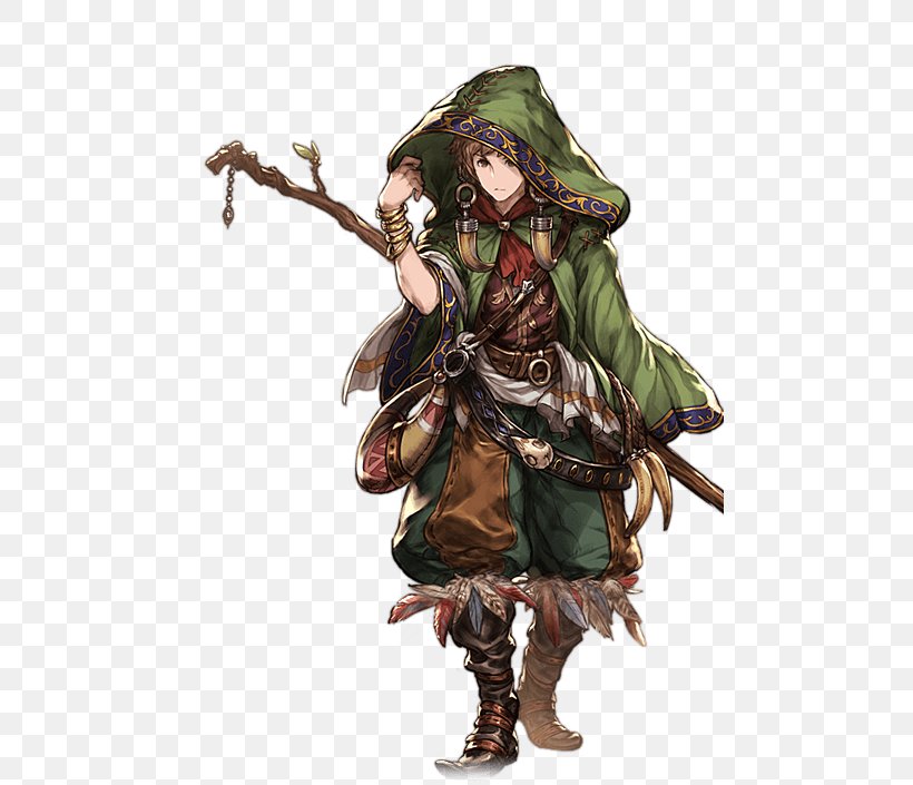 Druid Dungeons & Dragons Granblue Fantasy Character, PNG, 480x705px, Druid, Character, Concept Art, Costume, Costume Design Download Free