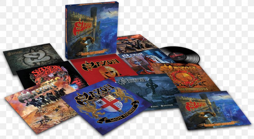 Saxon Box Set Album Phonograph Record LP Record, PNG, 1200x661px, Saxon, Album, Biff Byford, Box Set, Denim And Leather Download Free