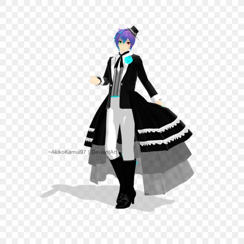 DeviantArt Kaito Gackpoid Costume, PNG, 894x894px, Watercolor, Cartoon, Flower, Frame, Heart Download Free