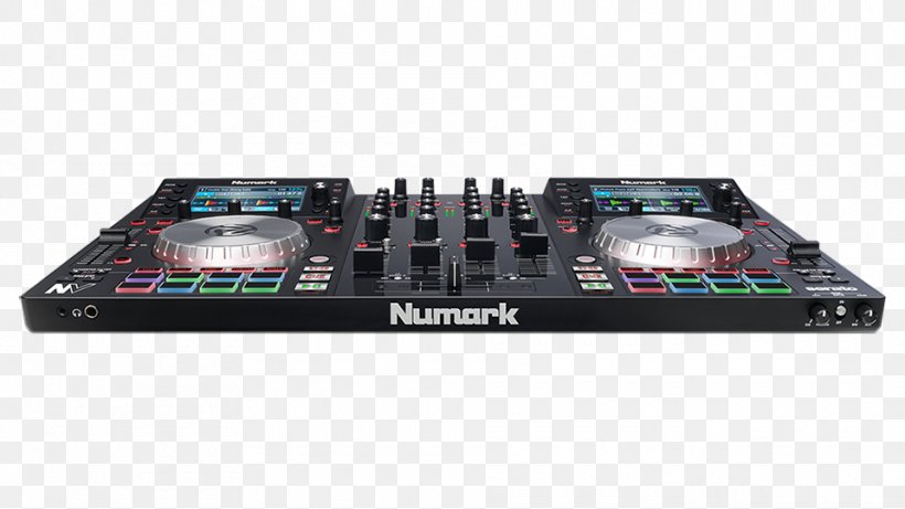 Disc Jockey DJ Controller Numark Industries Numark Mixtrack 3 Numark Mixdeck Express, PNG, 960x540px, Watercolor, Cartoon, Flower, Frame, Heart Download Free