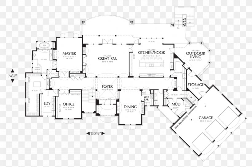 House Plan Floor Plan Interior Design Services, PNG, 1255x832px, House Plan, Architecture, Area, Black And White, Custom Home Download Free
