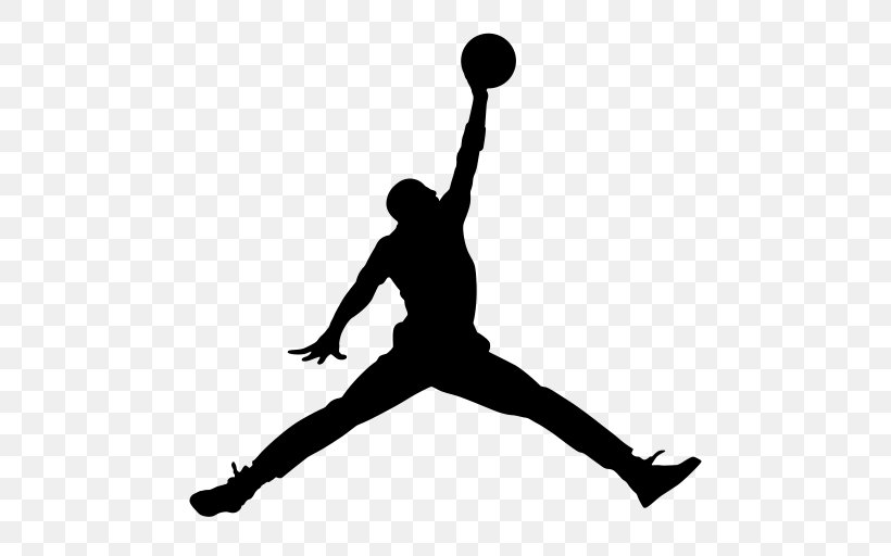 Jumpman Air Jordan Nike Shoe Converse, PNG, 512x512px, Jumpman, Adidas, Air Jordan, Arm, Balance Download Free