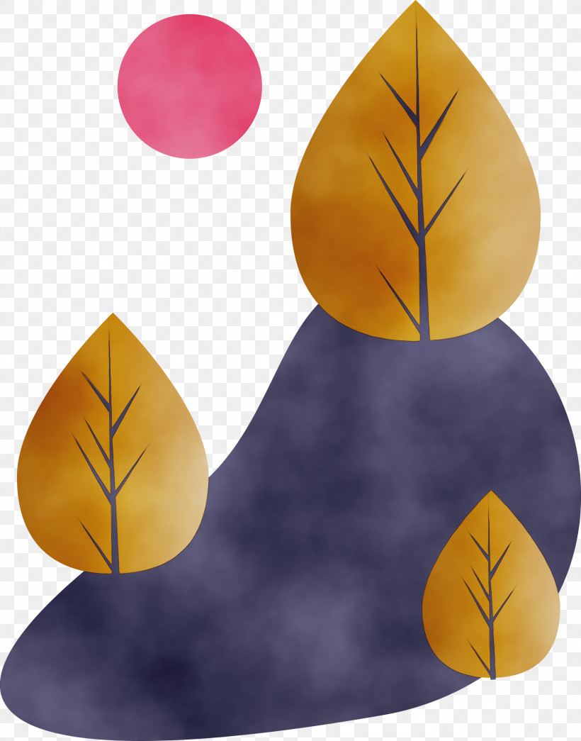 Leaf Yellow Tree Plant, PNG, 2353x3000px, Watercolor, Leaf, Paint, Plant, Tree Download Free