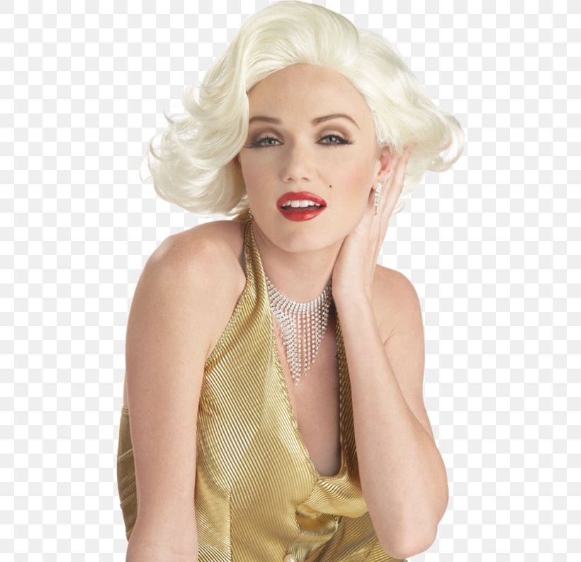White Dress Of Marilyn Monroe Costume Disguise Wig, PNG, 500x793px, Watercolor, Cartoon, Flower, Frame, Heart Download Free