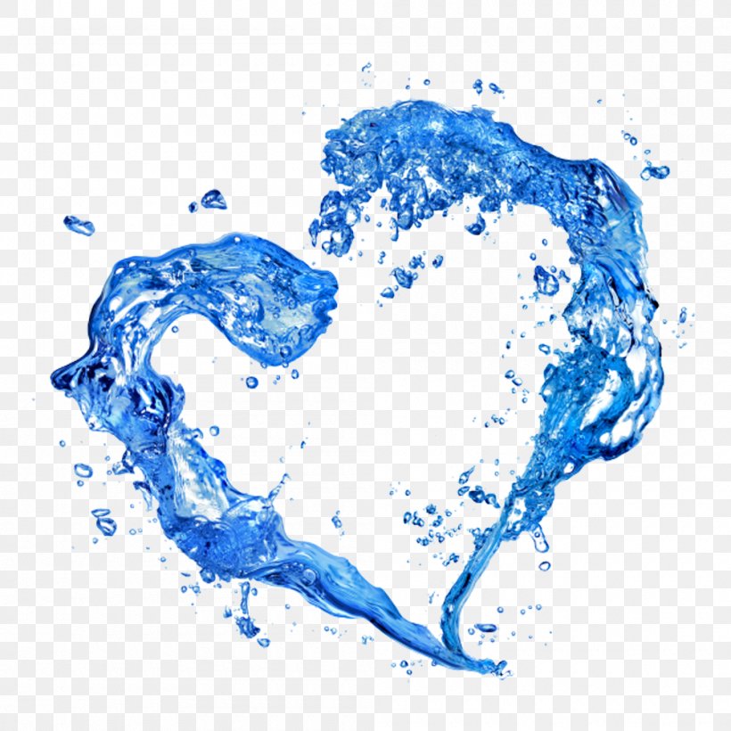 JB Water Clip Art, PNG, 1000x1000px, Water, Blue, Drop, Earth, Heart Download Free