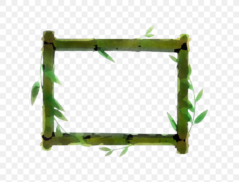 Picture Frame, PNG, 626x626px, Green, Branch, Picture Frame, Plant, Rectangle Download Free