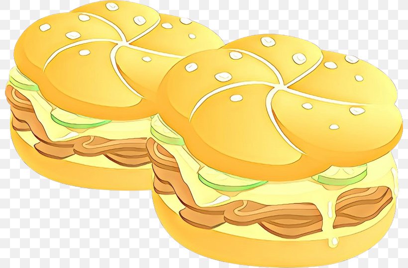 Yellow Clip Art Food Cheeseburger Baked Goods, PNG, 800x540px, Cartoon, Baked Goods, Cheeseburger, Cuisine, Food Download Free