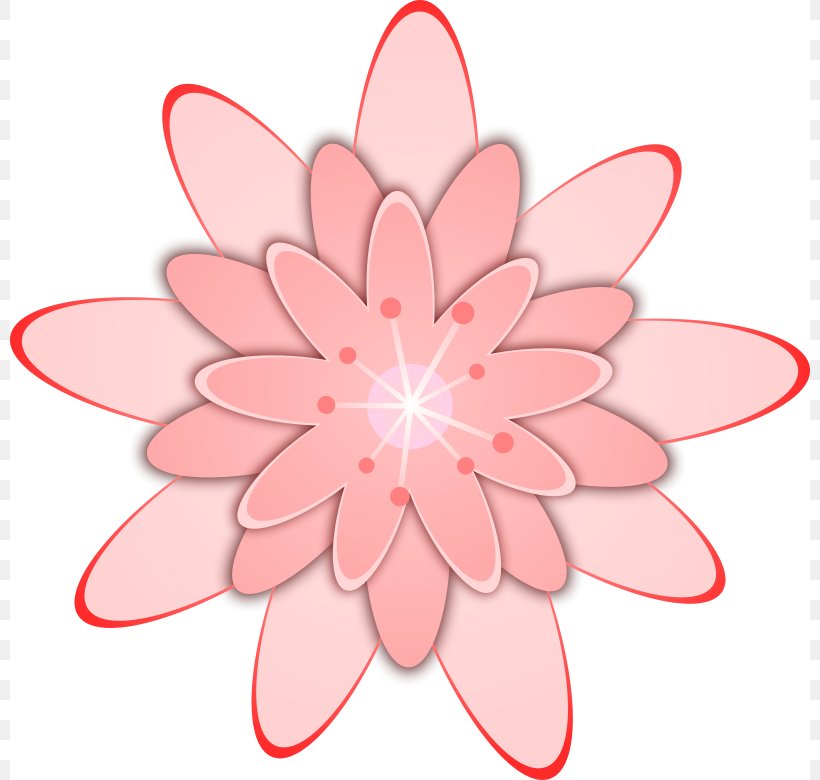 Pink Flowers Free Clip Art, PNG, 800x780px, Pink Flowers, Artwork, Cut Flowers, Dahlia, Drawing Download Free