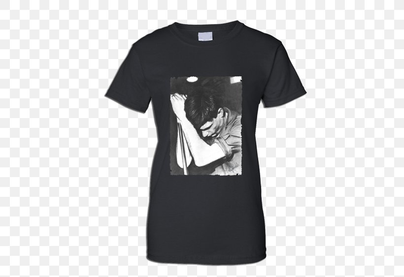 T-shirt Hoodie Neckline Sleeve, PNG, 450x563px, Tshirt, Aline, Black, Black And White, Bluza Download Free