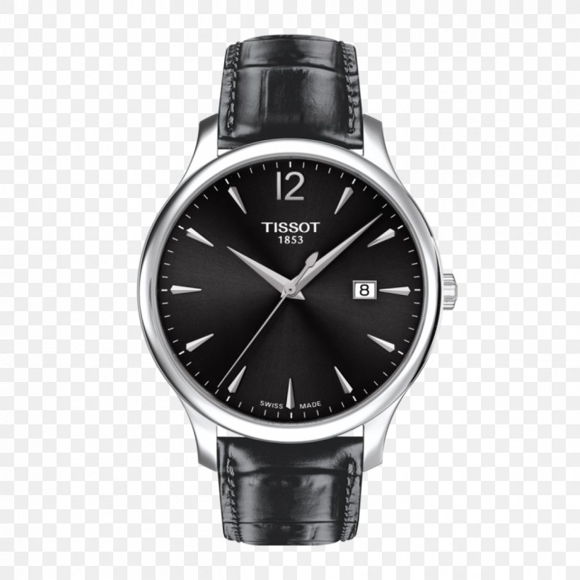 Tissot Watch Quartz Clock Leather, PNG, 1200x1200px, Tissot, Bracelet, Brand, Clock, Jewellery Download Free