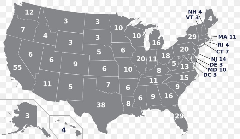 US Presidential Election 2016 United States Presidential Election, 2008 Electoral College, PNG, 1020x593px, Us Presidential Election 2016, Area, Black And White, Election, Electoral College Download Free