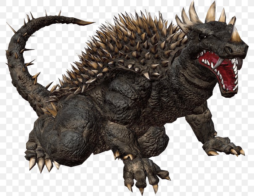 Anguirus Godzilla Baragon PlayStation 4 Gigan, PNG, 786x633px, Anguirus, Baragon, Dinosaur, Dragon, Extinction Download Free