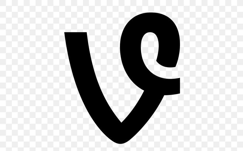 Logo Vine, PNG, 512x512px, Logo, Black And White, Brand, Symbol, Text Download Free