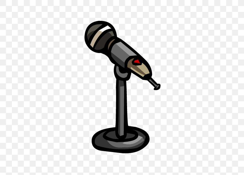 Microphone Stands Club Penguin Clip Art, PNG, 595x588px, Watercolor, Cartoon, Flower, Frame, Heart Download Free