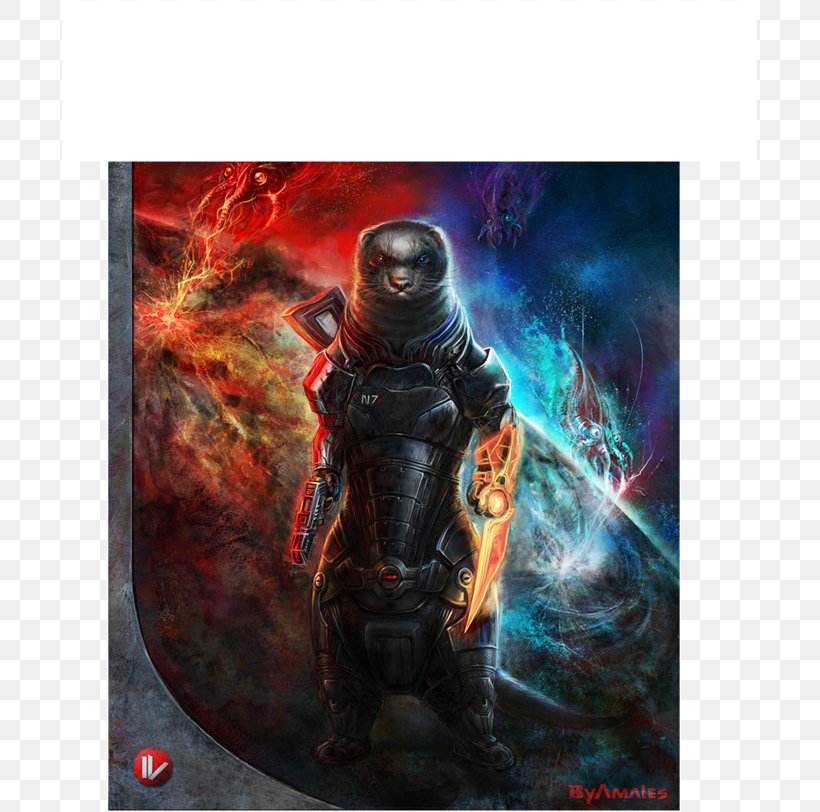 Mass Effect 3 Ferret Weasels Commander Shepard, PNG, 695x812px, Mass Effect, Action Figure, Art, Bioware, Commander Shepard Download Free