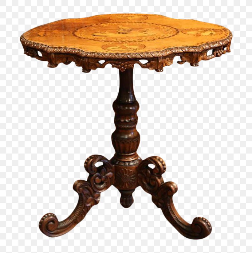 Bedside Tables Inlay Pedestal Tilt-top, PNG, 774x824px, Table, Antique, Bedside Tables, Blackamoor, End Table Download Free