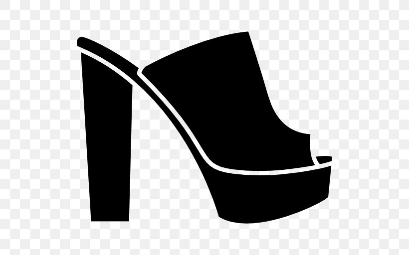 High-heeled Footwear Platform Shoe Stiletto Heel, PNG, 512x512px, Highheeled Footwear, Black, Black And White, Brand, Christian Louboutin Download Free