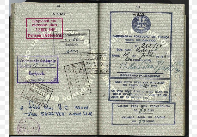 Cold War Travel Document Passport Paper, PNG, 1517x1060px, Cold War, Author, Diplomat, Material, Paper Download Free