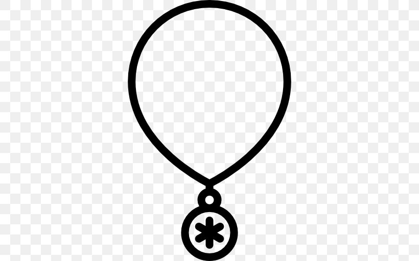 Neclace, PNG, 512x512px, Body Jewellery, Black, Black And White, Black M, Body Jewelry Download Free