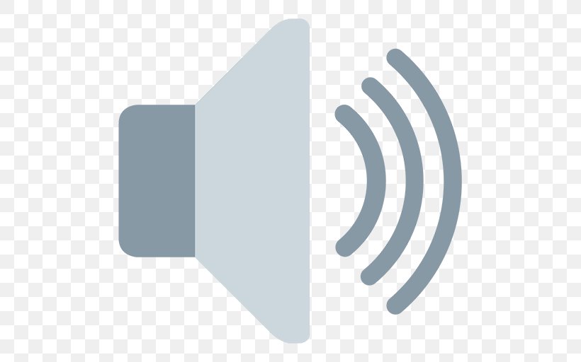 Emojipedia Loudspeaker Sound, PNG, 512x512px, Emoji, Brand, Emojipedia, Github, Logo Download Free