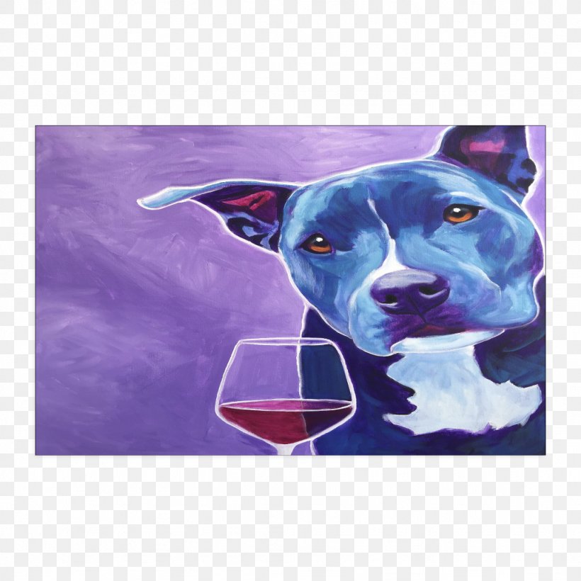 Dog Breed Painting Wine Art, PNG, 1024x1024px, Dog Breed, Art, Breed, Canvas, Carnivoran Download Free