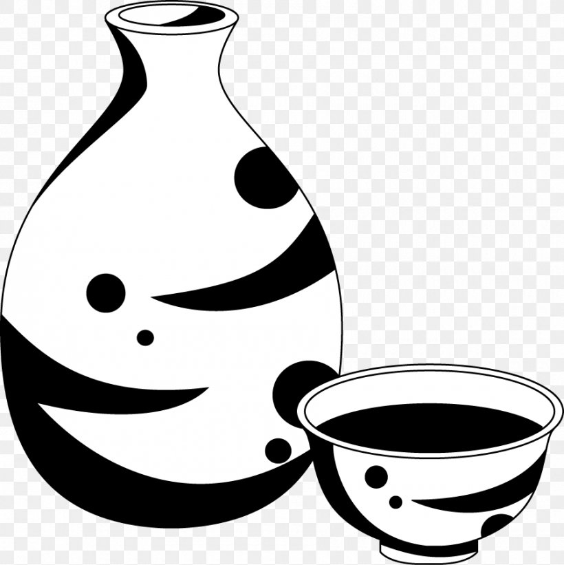 Sake Ping's Cafe Orient Japanese Cuisine Alcoholic Drink Clip Art, PNG, 900x902px, Sake, Alcoholic Drink, Artwork, Black And White, Calligraphy Download Free